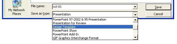 PAGE 10 - ECDL MODULE 6 (USING POWERPOINT XP) - MANUAL To save a presentation as image
