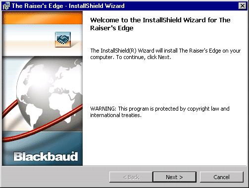 T HE R AISER S EDGE INSTALLATION 13 Warning: If the prerequisites fail to load, you can manually install them from the ISSetupPrerequisites folder.