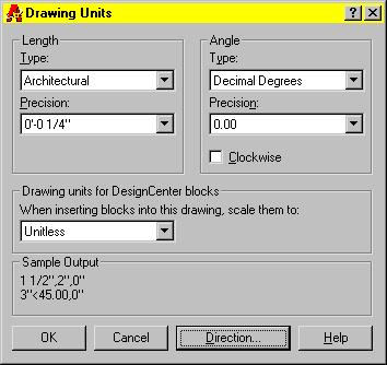 Setting Drawing Units Every object you draw is measured in units. You determine the value of the units within AutoCAD before you draw.