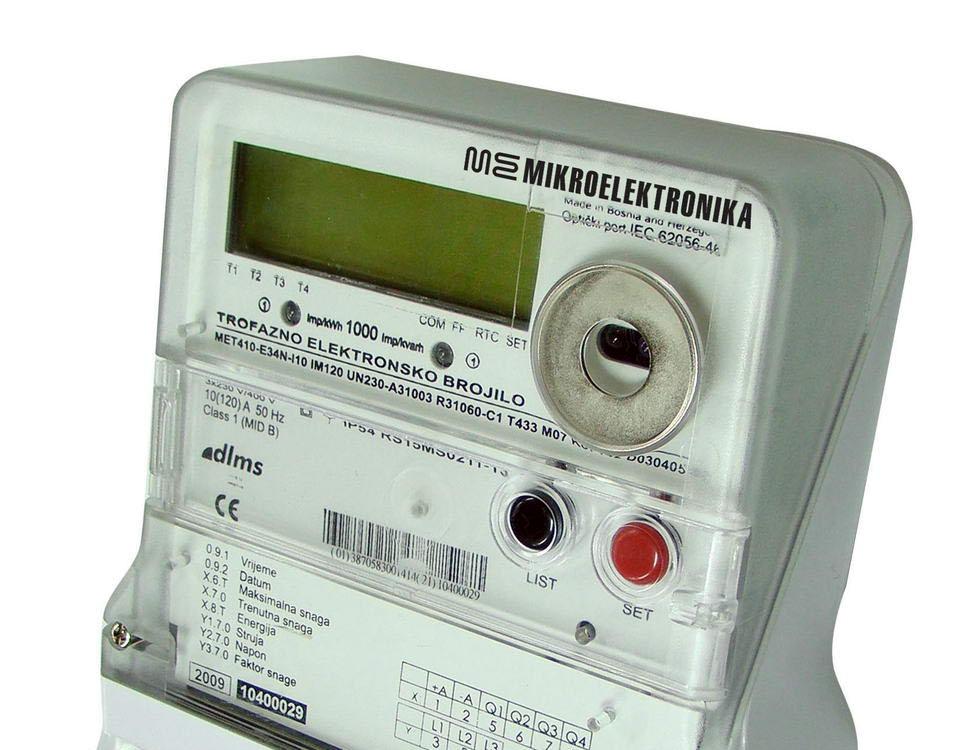 ..K39122 is three phase meter which can be used for measuring active and reactive electric energy and power of alternating current in three phase system with 4 line leads (3 lines for Aron s