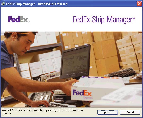 Thermal Printer If you do not have a thermal printer provided by FedEx and you are performing a new installation, continue to install FedEx Ship Manager Software, select a default printer and