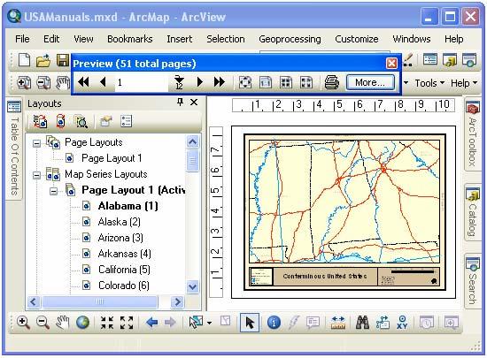 Printing A Map Series If you would like to print the map series, select Layout > Print from the MapLogic Layout Manager toolbar.