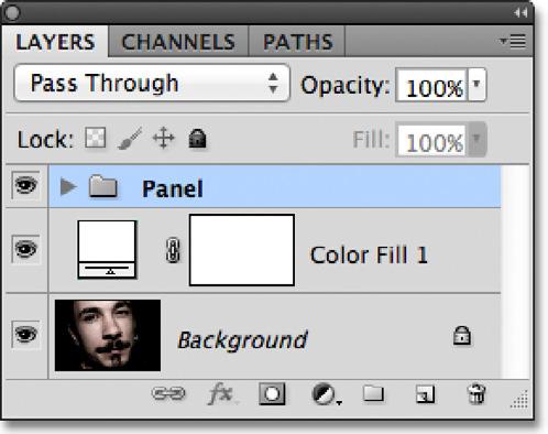 Photoshop will open the New Group from Layers dialog box.