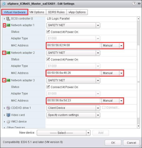3. Repeat the previous steps for each of the remaining virtual machines in the master pod. 4.
