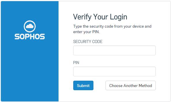 You can know more about multi-factor authentication on Sophos