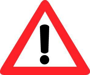 USED SYMBOLS Used symbols Danger important notice, which may have an