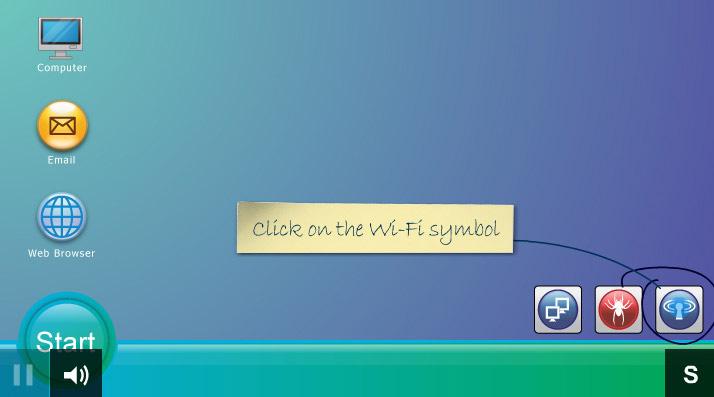 Wi-Fi allows you to connect to the internet and to other equipment without cables.