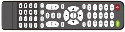 1.4 Remote Controller (Optional) It uses two AAA size batteries. Open the battery cover of the Remote Controller. Place batteries. Please take care of the polarity (+ and -).