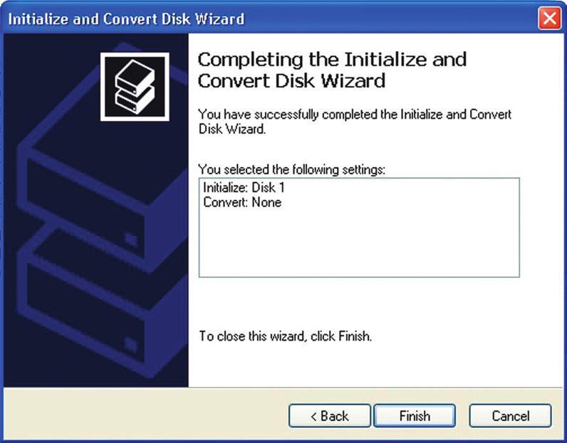 Then, right click next to the disk number of the drive that you have just connected and click Initialize to