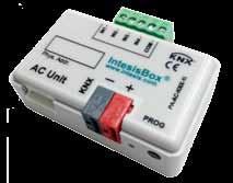 PA-AC-KNX-1i IntesisBox PA-AC-KNX-1i allows monitoring and control, fully bi-directionally, all the operational parameters of PANASONIC air conditioners from KNX installations.