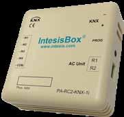 PA-RC2-KNX-1i IntesisBox PA-RC2-KNX-1i gateway allows Monitoring and bidirectional control of all the parameters and functionality of PANASONIC air conditioners from KNX installations.