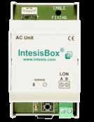 ME-AC-LON-1 IntesisBox ME-AC-LON-1 gateway has been specially designed, in collaboration with Mitsubishi Electric, to allow monitoring and bidirectional control of all the parameters and