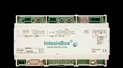 IBOX-LON-KNX IntesisBox IBOX-LON-KNX gateway has been specially designed to allow monitoring and bidirectional control of KNX systems from LonWorks installations.