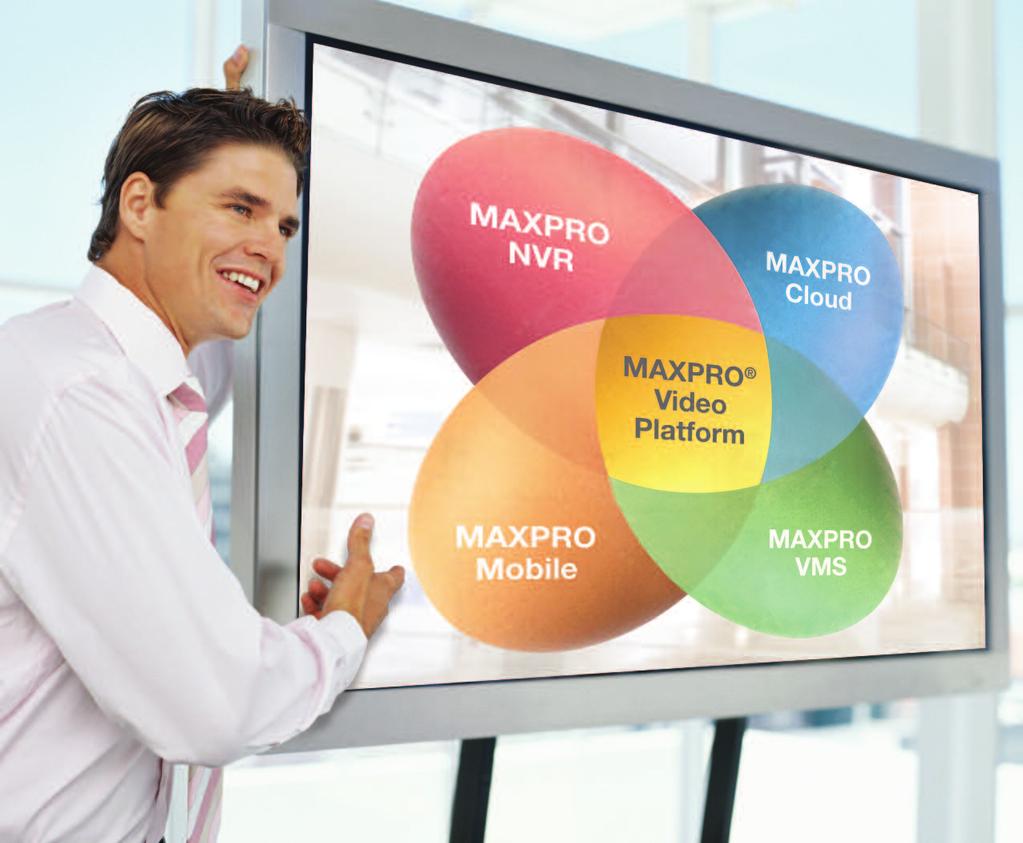MAXPRO IP Video Solutions LEARN ONE, KNOW THEM ALL