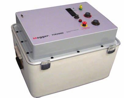 test set bridges calibrated in watts loss or in dissipation factor Optional TTR300D module,