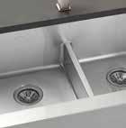 NEW! Undermount sink with Water Deck: ECTRUD31199R and LKAV1031NK Faucet.
