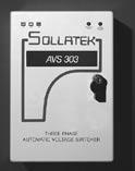 TM THE SOLLATEK AUTOMATIC VOLTAGE SWITCHER (AVS) RANGE Instruction manual AVS 13/15 MICRO AVS 13RL MICRO AVS30 MICRO