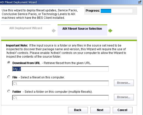 making your selection, click Next. In the following window, select the relevant platform or platforms.