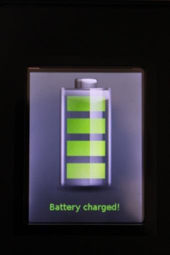 Fig. 3 Average battery charging time is 1.5 hours. The battery of the Device (when it is off) remains charged within around 30 days. 7.2. Switching-on the Device. Connect the antenna to the Device.