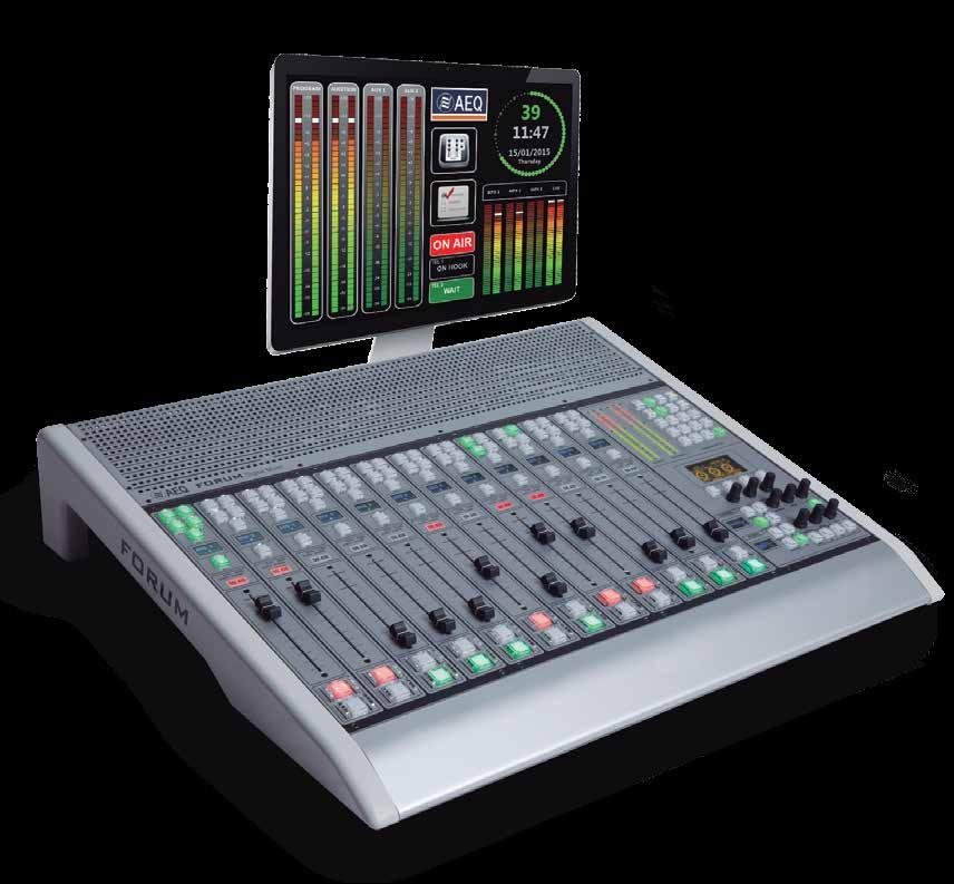 Audio, Video and Communications for Broadcasters FORUM IP Modular Digital Audio
