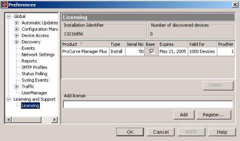 About ProCurve Identity Driven Manager Registering Your IDM Software Figure 1-6.