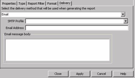 Getting Started Creating Report Policies PDF HTML CSV Produce the report in.pdf format. To view this file format, you will need Adobe Acrobat Reader, which can be downloaded free from http://www.