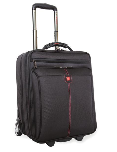 BAGS Copenhagen - 16 Notebook Rolling Case Overnight Rolling Case for 16 Notebooks Large clothing compartment Premium protection for notebooks and tablets, with a combination lock