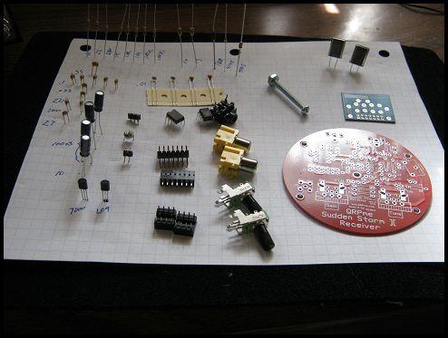 Organize the parts and take an inventory Bill of Materials Resistors Capacitors Miscellaneous R1 = 100K brn-blk-yel C1 = 27pf (270) J1 = RCA jack R2 = 10 ohms brn-blk-blk C1 = 50pf trim J2 = RCA jack