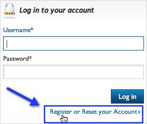 Resetting Your Account When you access the login page for the Member role, you must enter your valid Username and Password.