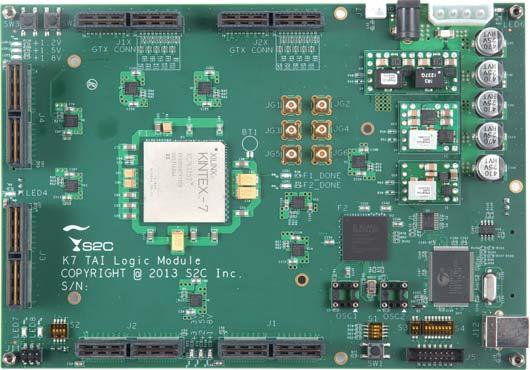 S2C K7 Prodigy Logic Module Series Low-Cost Fifth Generation Rapid FPGA-based Prototyping Hardware The S2C K7 Prodigy Logic Module is equipped with one Xilinx Kintex-7 XC7K410T or XC7K325T FPGA