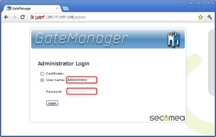 7. Verify Installation The basic installation of the GateManager is complete and the GateManager