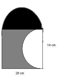 45. A milk container is made of metal sheet in the shape of frustum of a cone whose volume is 3216/cm 3. The radii of its lower and upper circular ends are 8cm and 20cm respectively.
