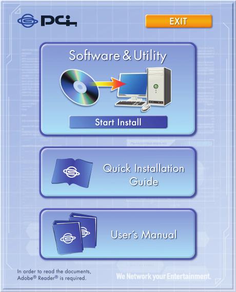 3.2 Software Installation Procedure Before you start, you should check your computer s operating system. This program can be run in Windows 2000 SP4 above, Windows XP SP1 above and Windows Vista.