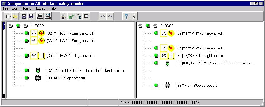 Diagnostics and error handling 6 Diagnostics and error handling 6.1 Diagnostics With the Diagnostics command in the Monitor menu, you can open the diagnostics view of the configuration stored in the.