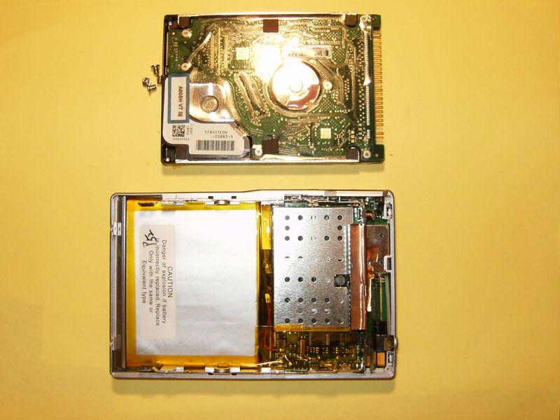 Remove the hard drive completely from the Archos.