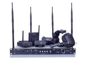 Wireless Unit 2.4G Wireless Intercom System MDS-400 2.4G Four Channel Full-duplex Wireless Intercom TELIKOU MDS-400 is a digital full-duplex four channel 2.4G wireless intercom system.