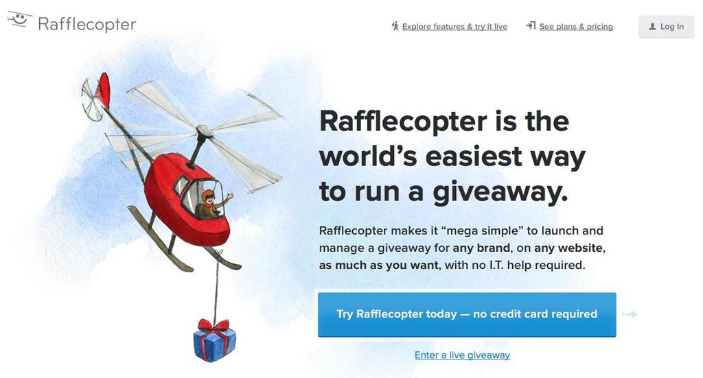 Another similar system is Rafflecopter: >> http://www.rafflecopter.