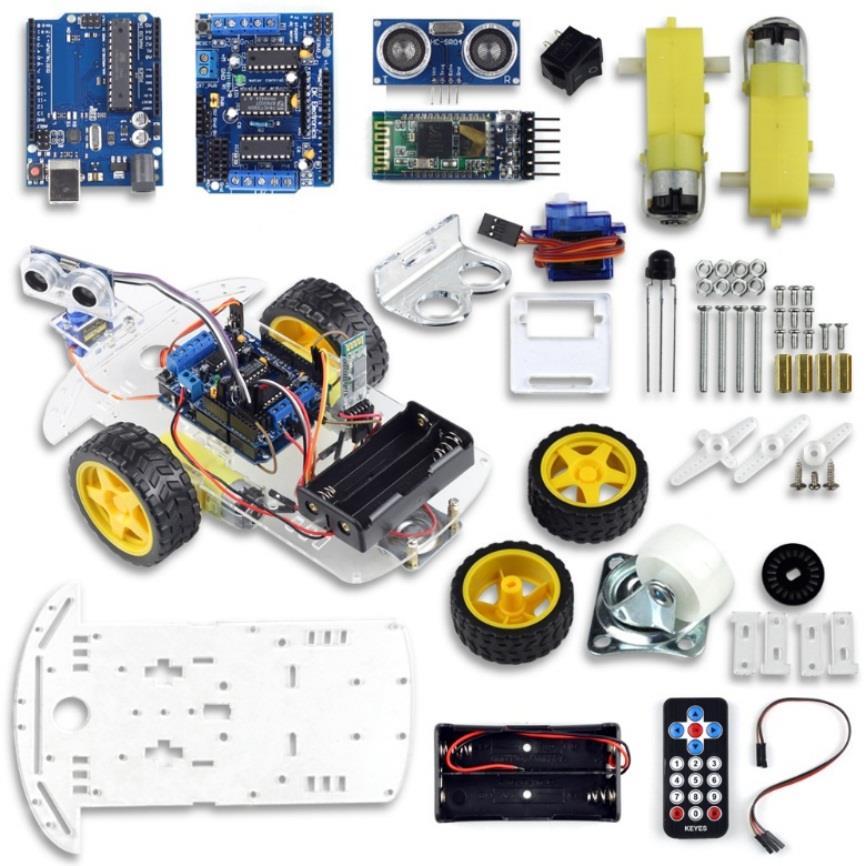 1. Introduction Arduino Smart Bluetooth Robot Car Kit The UCTRONICS Smart Bluetooth Robot Car Kit is a flexible vehicular kit particularly designed for education, competition and entertainment.