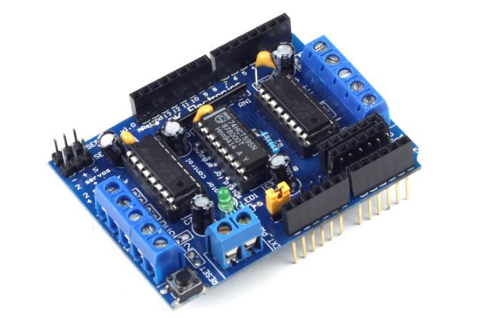 driver. The pins are made compatible with Arduino which is easy to use. 2.3.