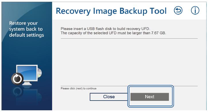 iii. Create a Recovery USB Flash Disk 1.