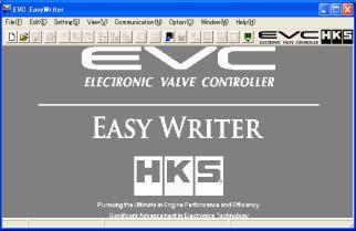 12. EasyWriter Version Updates Updates to the EasyWriter software (when available) can be downloaded from the EasyWriter version update page of the HKS website. Address : http://www.hks-power.co.
