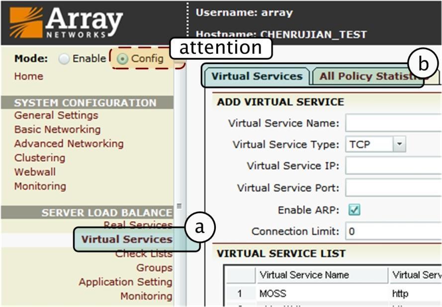 1.7 Creating the Virtual Service The next step in this section is to create a virtual service.