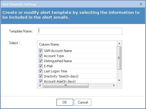 i. Create Email Template: Click icon to add a new email template using the following dialog box. Figure 57: Adding new Alert Email Template Follow the steps below to add a new email template.