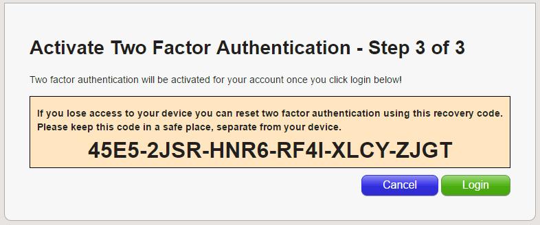 Step 8: Enter the Security Code from your mobile device authenticator app; click Next.