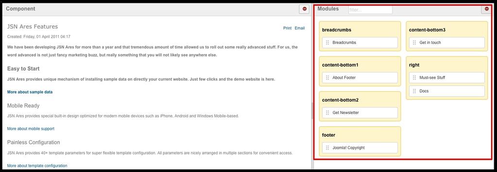 Hide element: Click to hide disabled elements with two choices For all pages globally or For this page only Show element: Click to show enabled elements with two choices For all pages globally or For