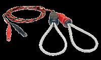 Cadwell rings also feature ultra-flexible, red-and-black, twisted lead wires and the wear resistance of bendrelief