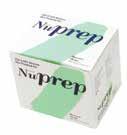NuPrep For NCV, EP, and EEG testing, this acetone-free skin prep is less abrasive than other brands and provides lower impedance.