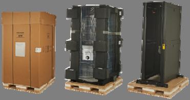 Enclosures with Shock Packaging ack and stack made Easy for Equipment Integrators and