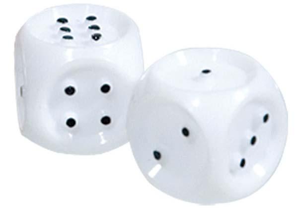 dice with tactile dots. 401040 $3.