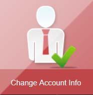 Modifications made through the Change Account Information application will update your information in the GroupWise address